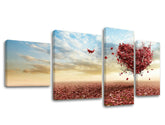 Quadro su tela TREES 130x70 cm